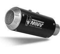 Tubo De Escape MIVV MK3 Black Inox Negro APRILIA TUONO V4 1100 2018 > 2020