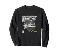 A-10 Thunderbolt A-10 Hog Warthog Fighter Jet BRRRT Avión Sudadera