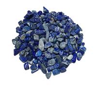 A + 100 g 5-7mm Natural Blue Lapis Lazuli Cuarzo Cristal Cristal Pulido Gravedad Espécimen Piedras naturales y minerales Piedras de Tanque de Peces-100 g 9-12mm_PORCELANA