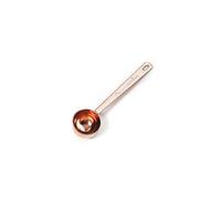 A 15ml Stainless Steel Coffee Spoon and Measuring Scoop, a Rose colored Kitchen Tea Tool for Home Flavouring with Powder, Sugar or Spice