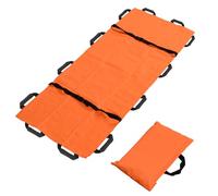 A,180 * 70CM, Camilla de Emergencia Camilla Plegable Camilla de Primeros Auxilios de 12 Asas Camilla Plegable Camilla de Emergencia Unidad de Transporte Portátil Médica Bolsa de Transporte