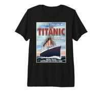 A 1912 Vintage Titanic Voyage Ship Cruise Vessel Camiseta Camiseta Premium