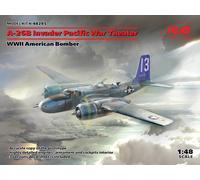 A-26b Invader Pacific War Theater WWII American Bomber 1:48 Plástico Modelo Kit