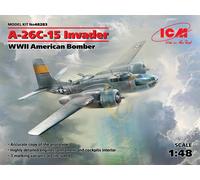 A-26c-15 Invader, WWII American Bomber 1:48 Plástico Modelo Kit Icm