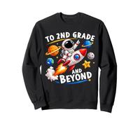 A 2do Grado y más allá del Primer día de Clases de Astronauta Sudadera