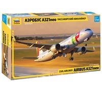 A-321neo 1:144 Kit De Modelo De Plástico ZVEZDA ZS7043