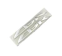 A.3D CBR Letter Sticker For Honda CBR 650 300 600 1000 RR Motorcycle Logo Sticker Fuel Tank Decorative Decals/c(Plata)