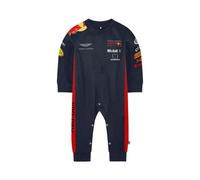 (A,3M)Mono Disfraz de gateo para niños F1 Racing Enthusiast para jugar activamente