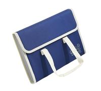 A 4 organizadores de documentos Bolsa de almacenamiento de lona con etiquetas Carpeta de archivos Bolsa de almacenamiento de Carpeta de órganos para estudiante maestro Organizador de documentos