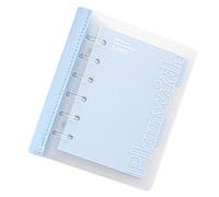 A 7 tamaños de Notebook Smooth Smooth Writing Paper Rings Bounds Journal Planner for Notes and Journals Writing Flexible Refill Pages Planner