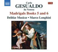 ã‚¸ã‚§ã‚ºã‚¢ãƒ«ãƒ‰:ãƒžãƒ‰ãƒªã‚¬ãƒ«é›† 第5é›†&第6é›†(GESUALDO, C.: Madrigals, Books 5 and 6)