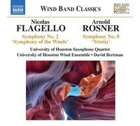 ãƒ•ãƒ©ã‚¸ã‚§ãƒƒãƒ&ãƒã‚¹ãƒŠãƒ¼:å¹å¥楽ã®ãŸã‚ã®交éŸ¿æ›²é›†(FLAGELLO, N.: Symphony No. 2, ""Symphony of the Winds"" / ROSNER, A.: Symphony No. 8, ""Trinity"" )