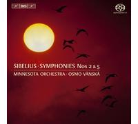 ã‚·ãƒ™ãƒªã‚¦ã‚¹ : 交éŸ¿æ›² 第2ç•ª | 交éŸ¿æ›² 第5ç•ª (Sibelius : Symphonies Nos 2 & 5 / Minnesota Orchestra , Osmo Vanska) [SACD Hybrid] [輸å…¥ç›¤ãƒ»æ-¥æœ¬èªž解説ä»˜]