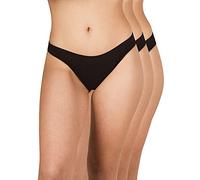 A.A UNDERWEAR - Bragas Tanga Brasileñas para Mujer - Cintura Baja - Algodón y Modal - Ropa Interior Sexy -Braguitas Invisibles y Cómodas- Pack de 3