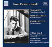 ãƒ-ãƒã‚³ãƒ•ã‚£ã‚¨ãƒ•/ãƒãƒãƒ£ãƒˆã‚¥ãƒªã‚¢ãƒ³:ãƒ”ã‚¢ãƒŽå”å¥æ›²(ã‚«ãƒšãƒ«)(1946,1949)