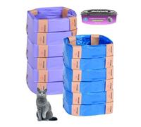 A aBlumen 12 Bolsas Arenero Gatos para Litter Locker, Litty Cat, Lámina de Recarga para Litter Locker, También se Puede Utilizar Como Recambios Cubos de Pañales