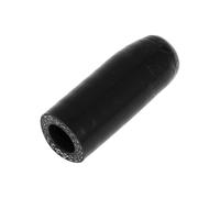 A ABSOPRO 1 Pc 50mm Length 14mm/0.55" ID Black Car Silicone Hose End Cap Silicone Reinforced Blanking Cap for Bypass Tube Universal