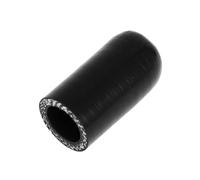 A ABSOPRO 1 Pc 50mm Length 20mm/0.79" ID Black Car Silicone Hose End Cap Silicone Reinforced Blanking Cap for Bypass Tube Universal