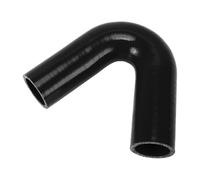 A ABSOPRO 1 Pcs 35mm/ 1.38" Id 120mm/4.72" Longitud 135 Grados Manguera De Silicona Negra Para Coche Universal