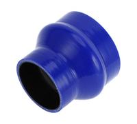 A ABSOPRO 1 Pcs 76-102mm/2.99"-4.02" 102mm/4.02" Longitud Black Blue Manguera De Silicona Para Coche Con Curva De Manguera De Refrigerante Universal