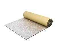 A ABSOPRO 197Mil 5mm 6.79Sqft Material De Escudo Térmico De Aluminio Para Aislamiento Acústico De Coche Universal Para Capó, Aleta Y Cubierta De Motor De Barco 39.37"X24.8"