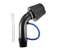 A ABSOPRO 3" Auto Aire Conducto Manguera Frío Aire Turbo Admisión Tubo Kit Negro - 7uds