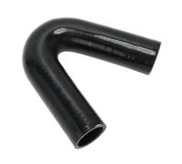 A ABSOPRO 38mm / 1.5" Pulgadas DI Codo De Silicona De 135 Grados 4 Capas Reforzado Acoplador Recto De Silicona Para Intercooler Calentador Tubo De Admisión De Aire Radiador 150mm 1 Pc