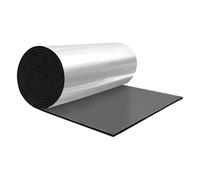 A ABSOPRO 4mm 0.66㎡ Aislamiento Acustico Coche, Aislamiento Térmico, Material De Aluminio Universal Para Puertas De Coche Capó Espuma de Celda Cerrada 1pcs 4mm*200cm*33cm