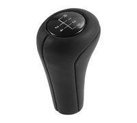 A ABSOPRO 5 Velocidades Manual Cambio Perilla Cabezal para BMW X1 E84 ABS Imitación Cuero Negro