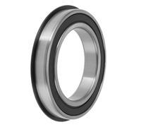 A ABSOPRO 6017NR2RS Rodamientos Rígidos De Bolas 85x130x22mm P4 Doble Sello De Goma Lubricado Rodamientos 1Pc Universal Para Coche Scooter Patineta Rueda Color Plateado Negro