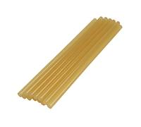 A ABSOPRO 7mmX200mm Caliente Pegamento Barra Sin Pintura Abolladura Reparación Amarillo (Juego de 12)