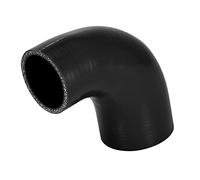A ABSOPRO 90 Grados 51-63mm 2"-2.5" ID Acoplador Silicona Manguera Negro