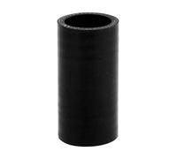 A ABSOPRO Acoplador Recto Manguera de Silicona 30mm/1.18" ID 2.99" Longitud 0 Grados Universal Coche Manguera de Silicona Manguera de Refrigerante 3 Capas 4mm Grosor Tubo Negro 1 Pza