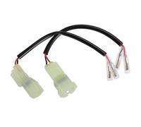 A ABSOPRO Adaptadores De Cable De Intermitentes Para Honda, 2 Unidades | Material: Plástico, Caucho, Metal, Longitud: 20Cm, Número De Pines: 2, Compatibilidad: Para Honda