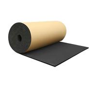 A ABSOPRO Aislamiento Acústico Térmico Para Automóvil Alfombrilla De Espuma De Celda Cerrada Adhesivo Para Capó De Barco Negro 10mm*500cm*50cm