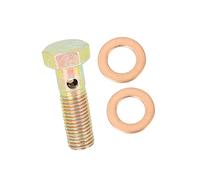 A ABSOPRO Coche Banjo Pernos Freno Montaje Adaptador 30mm M8x1,0mm Métrica Rosca