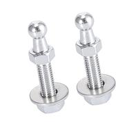 A ABSOPRO Coche Gas Puntal Bola Pernos Kit 10mm M8x30mm Gas Puntal Amortiguadores (Juego de 2)