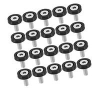 A ABSOPRO Coche Motocicleta M6 Guaabarros Parachoques Arandela Perno Sujetador (Juego de 20)