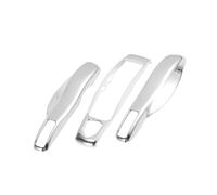 A ABSOPRO Coche Remoto Control Llave Estuche Llave Llavero Plástico Estuche Protector Estuche Carcasa Juego para Porsche Cayenne Panamera Macan Reemplazo de artículo