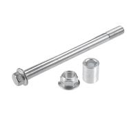 A ABSOPRO Eje delantero Y Trasero del ATV con Casquillo y Tornillo M12 de 150 mm