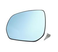 A ABSOPRO Espejo Retrovisor De Lado Izquierdo Con Cristal De Repuesto Con Placa De Respaldo Calefactada En Cristal Azul Para Citroen C3 Picasso 2009-2018 Para Citroen C4 Grand Picasso