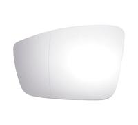 A ABSOPRO Espejo Retrovisor De Lado Izquierdo De Cristal Con Placa De Respaldo Asférico Calefactado Blanco Para Seat Mii 2018-2019 Para Skoda Citigo 2011-2016 Para Volkswagen Up Polo