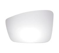 A ABSOPRO Espejo Retrovisor De Lado Izquierdo De Cristal Con Placa De Respaldo Convexo Calefactado Blanco Para Seat Mii Kf1 Ke1 2011-2017 Para Skoda Citigo 2011-2016 Para Volkswagen Up