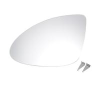 A ABSOPRO Espejo Retrovisor Del Lado Izquierdo Del CocheReemplazo De Cristal Con Placa De RespaldoConvexoCalefactadoCristal Blanco Para Porsche Cayenne 2011-2018