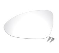 A ABSOPRO Espejo Retrovisor Izquierdo Para Porsche Panamera 16-20 1Pc | Lado Izquierdo, Convexo, Calefactado, Cristal Blanco, 2 Pines, 19Cm/7.48In, Ajuste Eléctrico, Con Placa