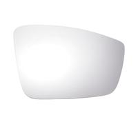 A ABSOPRO Espejo Retrovisor Lateral Derecho Con Placa De Respaldo De Cristal Convexo Calefactado Blanco Para Seat Toledo 2012-2020 Para Skoda Rapid 2012-2020 Para Skoda Fabia 2014-2020