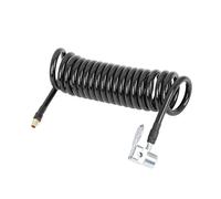 A ABSOPRO Flexible Neumático Inflador Manguera con Bloqueo en Mandril 0.31" x 9.84' Reemplazo de artículo