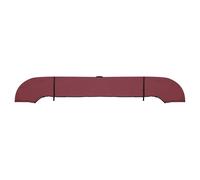 A ABSOPRO Funda De Almacenamiento para Cubierta De Toldo Bimini con Marco Cuadrado con Agujero para Luz De Popa Impermeable con 2 Correas Fijas Poliéster 600D 91"-96" W 1 Juego