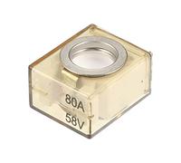 A ABSOPRO Impermeable 80A Marina Clasificación Batería Fusible Terminal Fusible Solo 58V