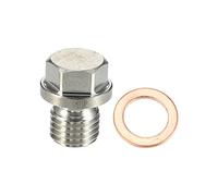 A ABSOPRO M12x1.5 Aceite Drenaje Tapón con Arandela Juego 1239970430 para Mercedes-Benz
